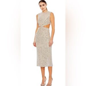 Elegant Sequin Evening Gown